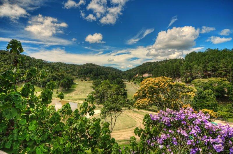 Hotel Fazenda Monte Verde Golf & Resort Vargem Alta Kültér fotó